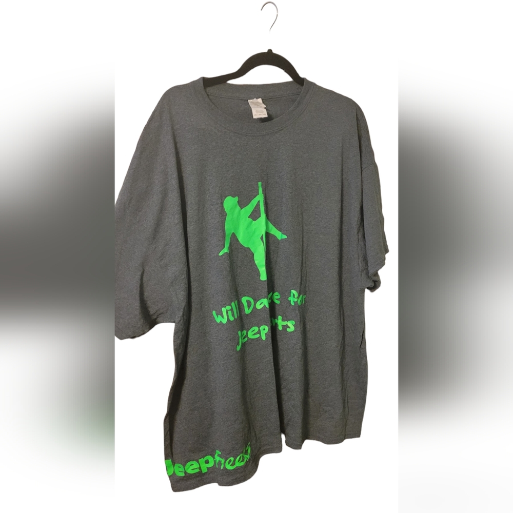 Sz 3x will dance for jeep parts tshirt #4